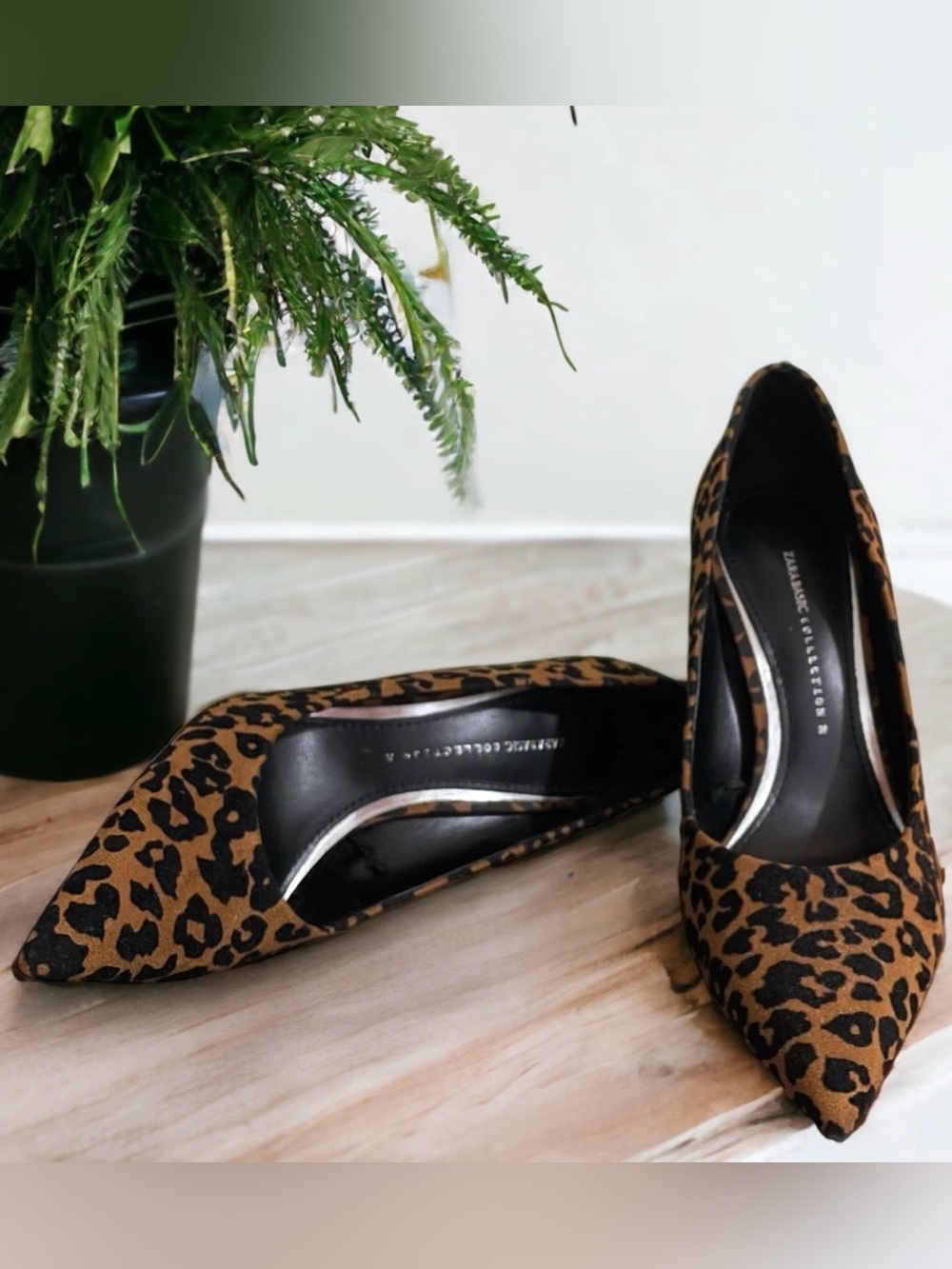 Zara Cheetah Stilettos